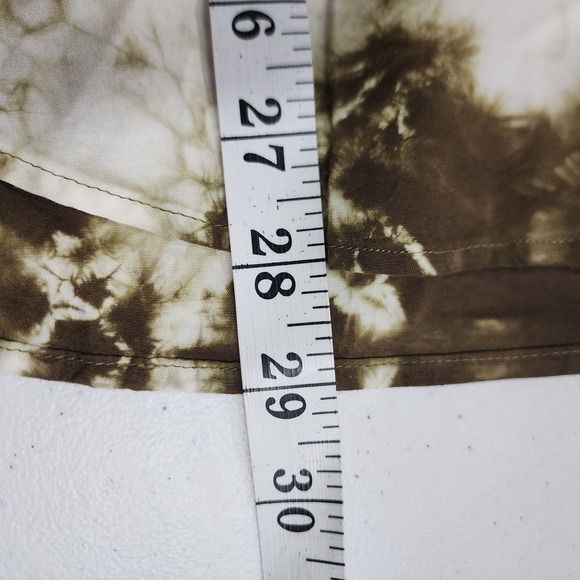 Outerknown BBQ Shirt Olive Branch Men's Button Up Short Sleeve Size Small NWT - Picture 6 of 6